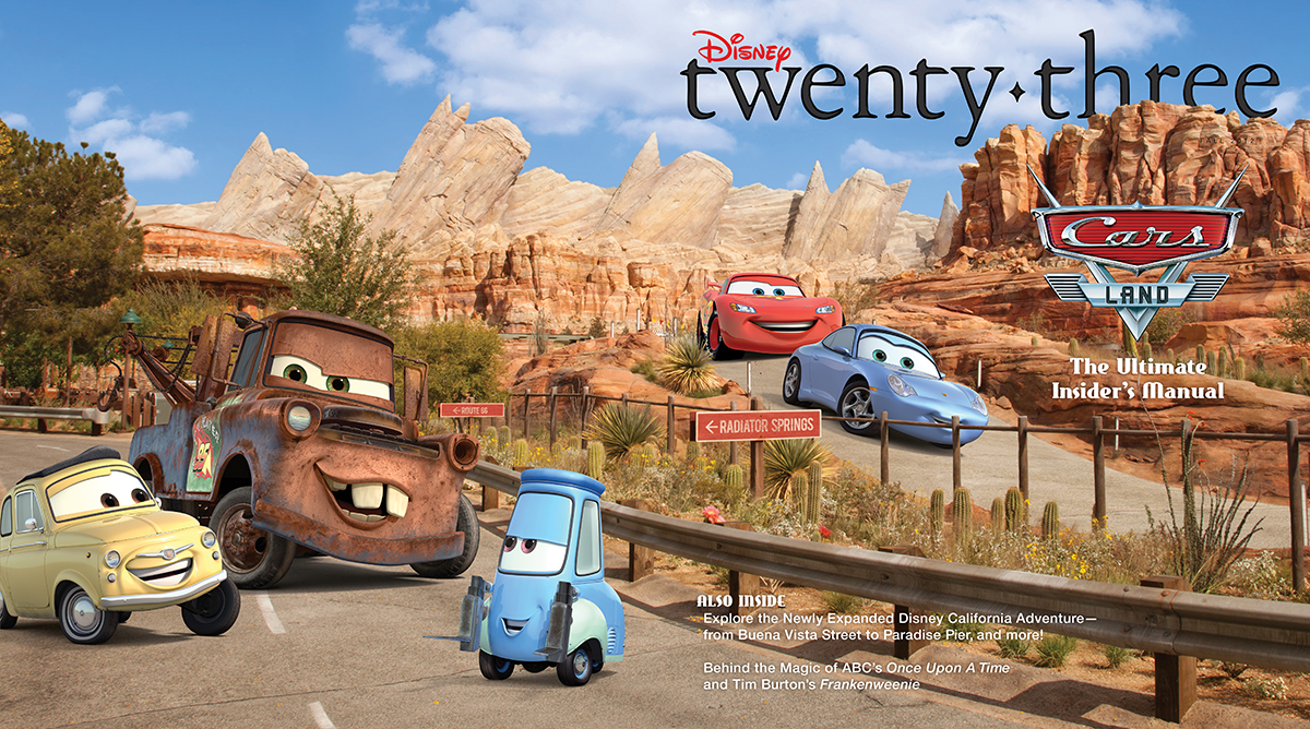 Disney Twenty-Three Fall 2012 Cover