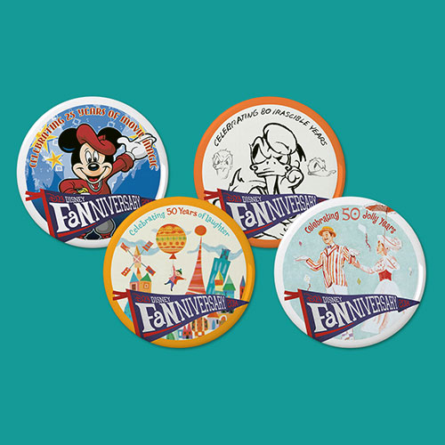 D23 Fanniversary 2013 Buttons