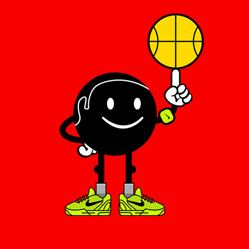 Ball Man Grinch Design
