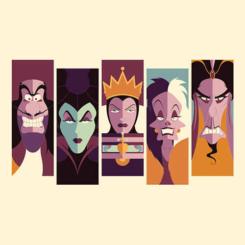 Retro Villains Design