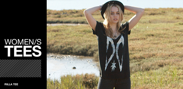 DC Women's Tees Header